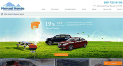 Desktop Screenshot of mercedhonda.com